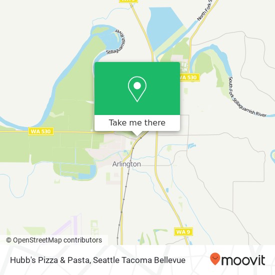 Hubb's Pizza & Pasta map