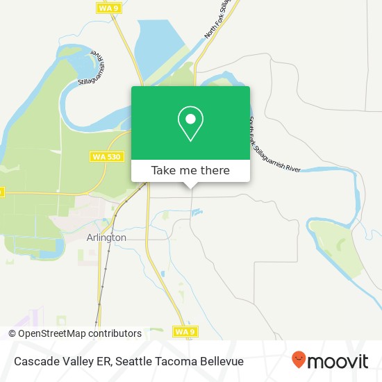 Cascade Valley ER map