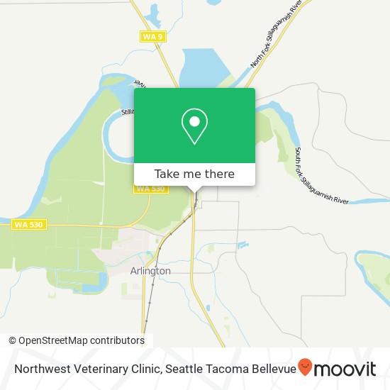 Northwest Veterinary Clinic map