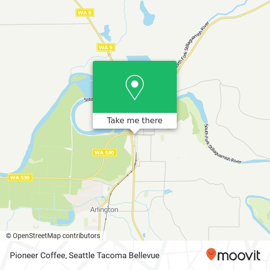 Pioneer Coffee map