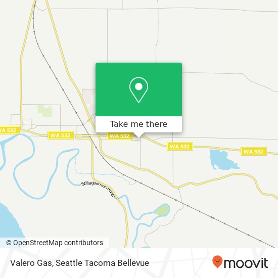 Valero Gas map