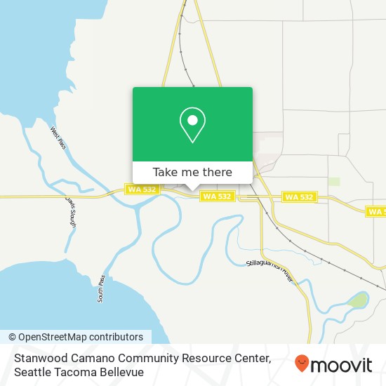 Mapa de Stanwood Camano Community Resource Center