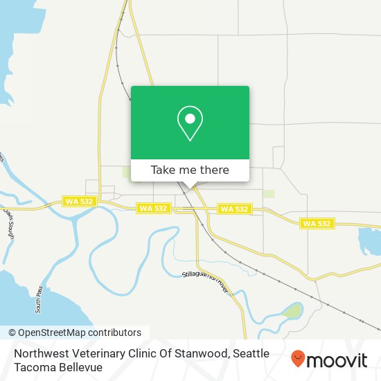 Northwest Veterinary Clinic Of Stanwood map