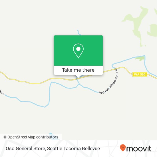 Oso General Store map