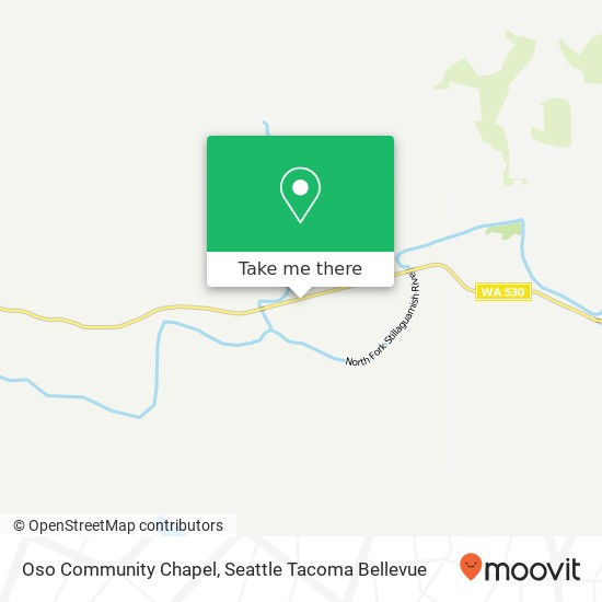 Oso Community Chapel map