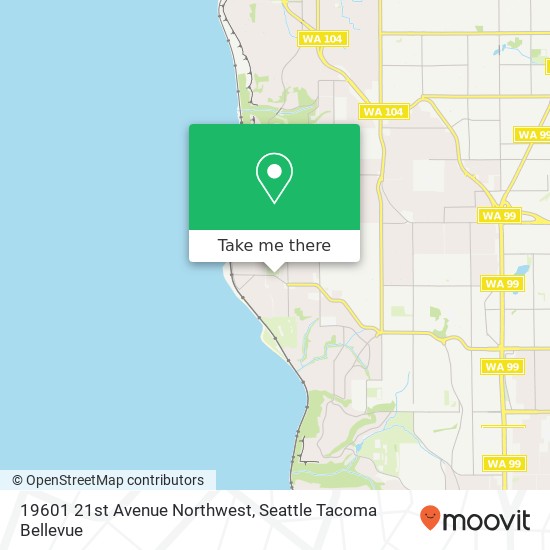 19601 21st Avenue Northwest map