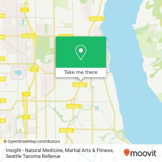 Mapa de Insight - Natural Medicine, Martial Arts & Fitness