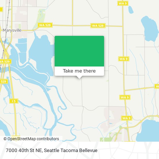 Mapa de 7000 40th St NE