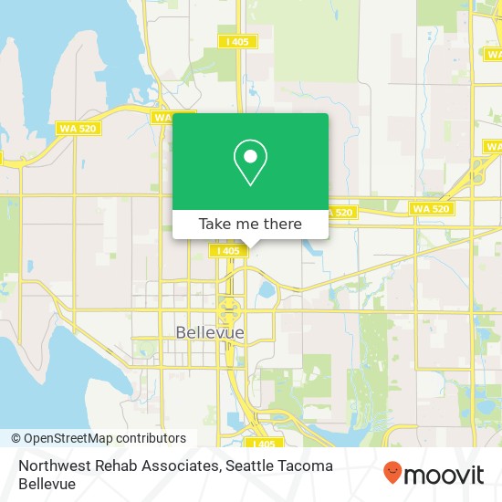 Mapa de Northwest Rehab Associates