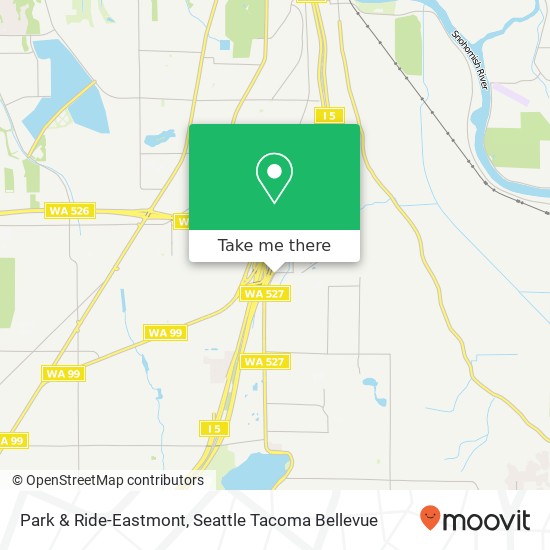 Park & Ride-Eastmont map