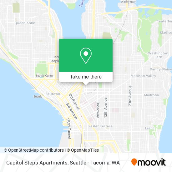 Capitol Steps Apartments map