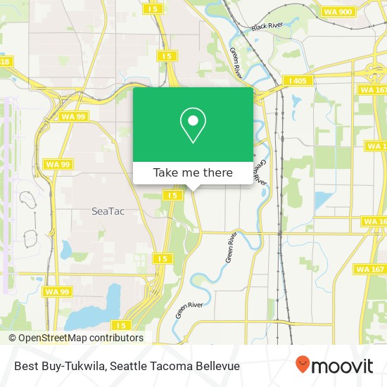 Best Buy-Tukwila map