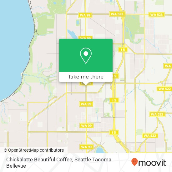 Chickalatte Beautiful Coffee map