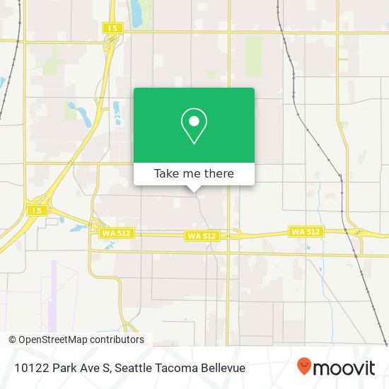 Mapa de 10122 Park Ave S