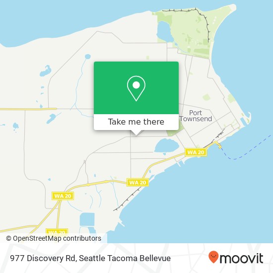 977 Discovery Rd map