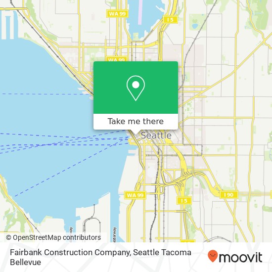 Fairbank Construction Company map