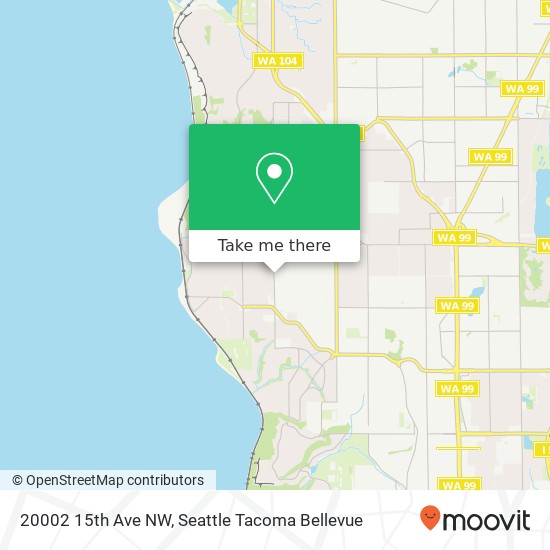 20002 15th Ave NW map