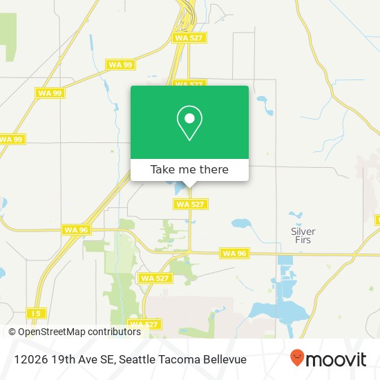 Mapa de 12026 19th Ave SE