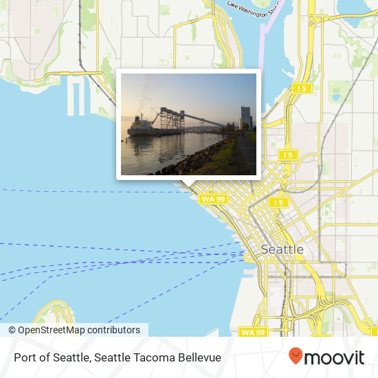 Port of Seattle map