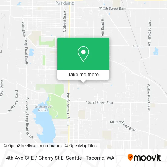 4th Ave Ct E / Cherry St E map