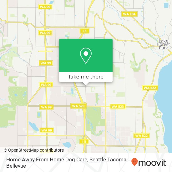 Mapa de Home Away From Home Dog Care