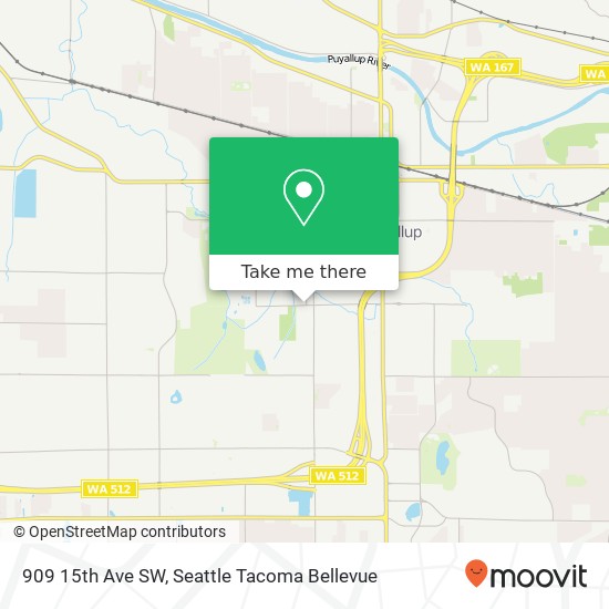 Mapa de 909 15th Ave SW