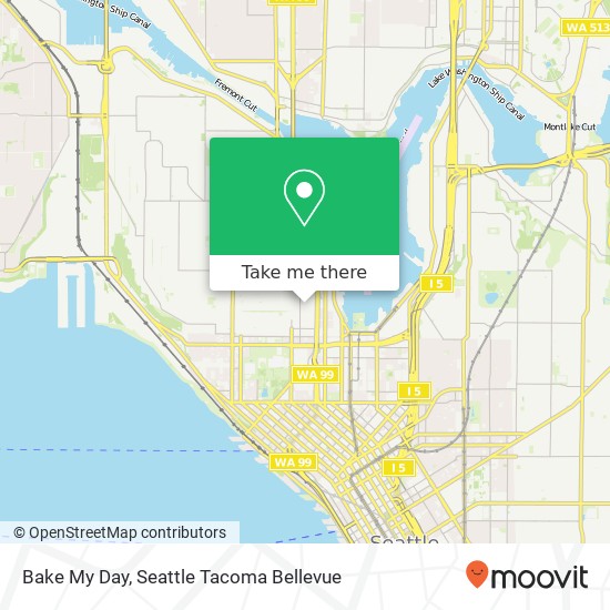 Bake My Day map