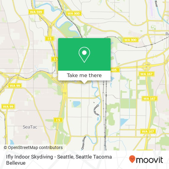 Ifly Indoor Skydiving - Seattle map