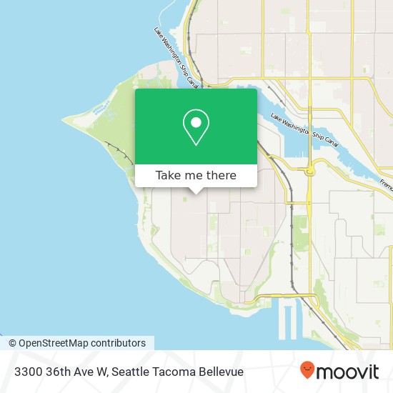 3300 36th Ave W map