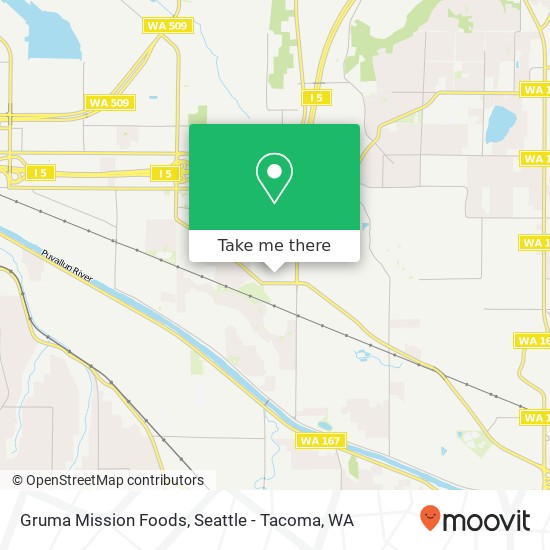 Gruma Mission Foods map