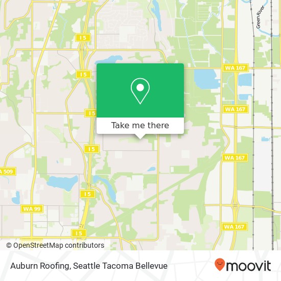 Auburn Roofing map