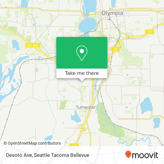 Desoto Ave map