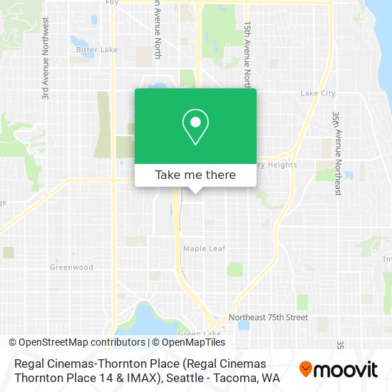 Mapa de Regal Cinemas-Thornton Place (Regal Cinemas Thornton Place 14 & IMAX)