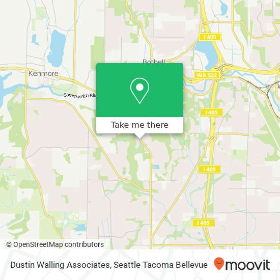 Dustin Walling Associates map