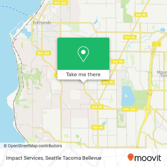 Impact Services map