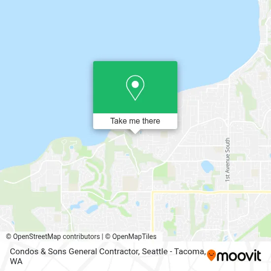 Condos & Sons General Contractor map