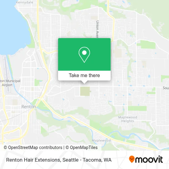 Renton Hair Extensions map