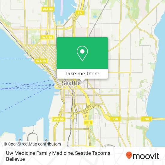 Mapa de Uw Medicine Family Medicine