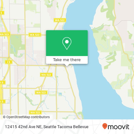 Mapa de 12415 42nd Ave NE