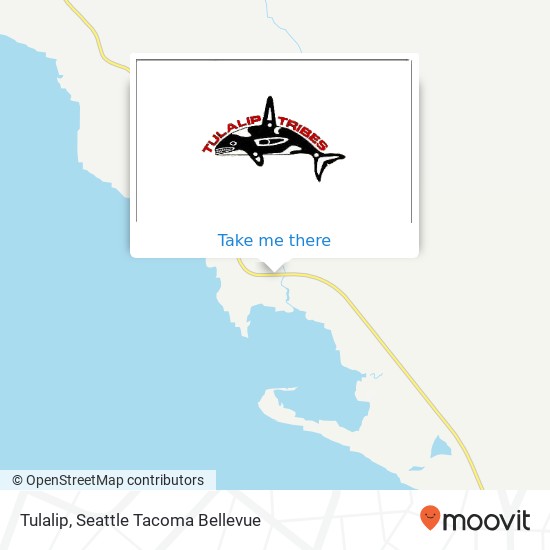 Mapa de Tulalip