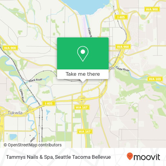 Tammys Nails & Spa map