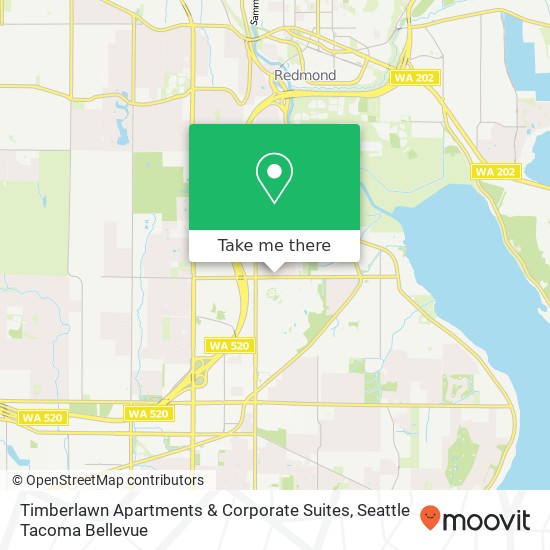 Timberlawn Apartments & Corporate Suites map