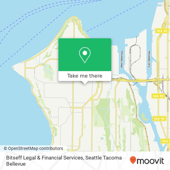 Bitseff Legal & Financial Services map