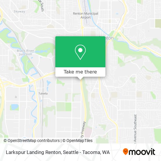 Mapa de Larkspur Landing Renton