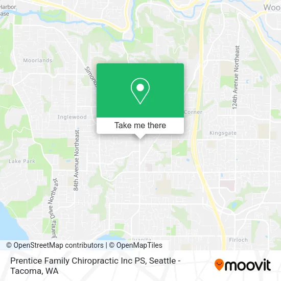 Mapa de Prentice Family Chiropractic Inc PS