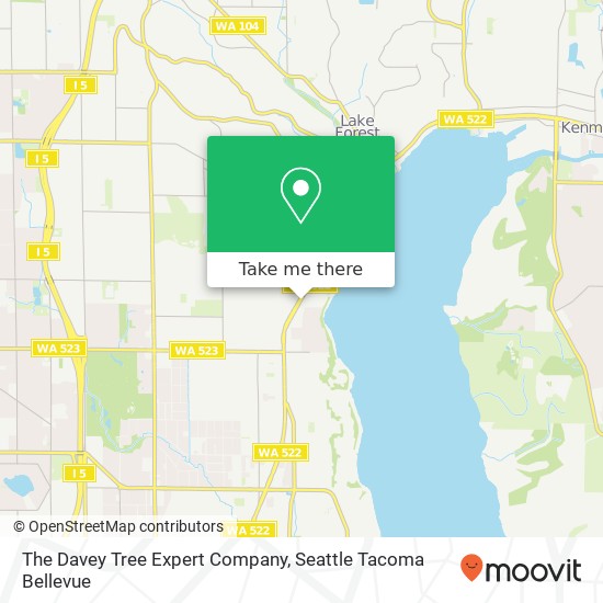 Mapa de The Davey Tree Expert Company