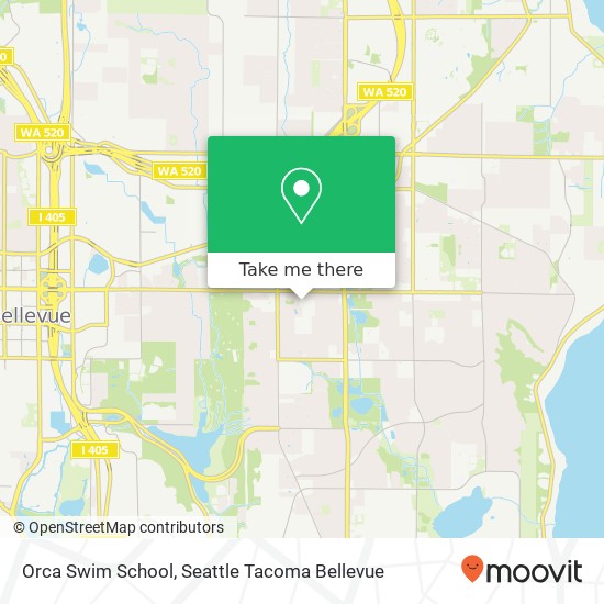 Orca Swim School map