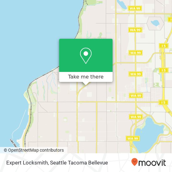 Expert Locksmith map