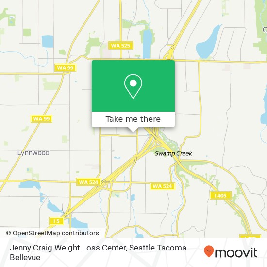 Jenny Craig Weight Loss Center map