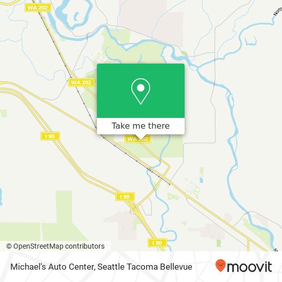Michael's Auto Center map